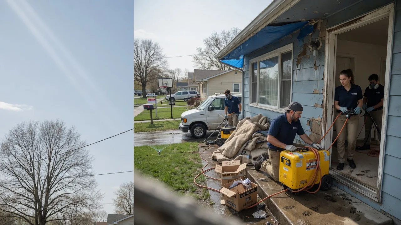 Basement Flood Cleanup in Gladstone, IL near me